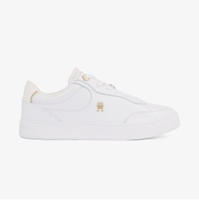Resim Tommy Hilfiger Essential Chic Court Kadın Beyaz Sneaker 