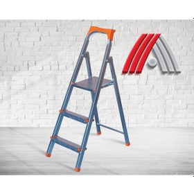 Resim 2+1 Basamaklı Profil Merdiven Ev, Bahçe, İşyeri İçin Uygun 