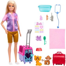 Resim Barbie Veteriner Mini Oyun Seti HRG50 
