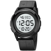 Resim Rogfer Skmeı 2047 Çok Fonksiyonlu Erkekler 50m Su Geçirmez Spor Dijital Bilek Saati Siyah Beyaz Çok Renkli Çok Renkli 