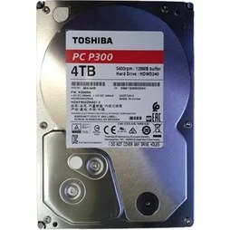 Resim Toshiba HDWD240UZSVA 3.5" 5400RPM 4TB Sata 3.0 128 MB Masaüstü Harddisk 