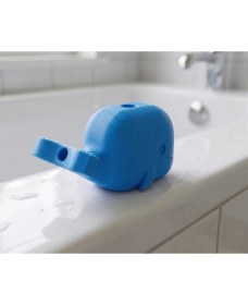 Resim Print Zone Su Fışkırtan Balina Banyo Oyuncağı Eğlenceli Banyo Aksesuarı 