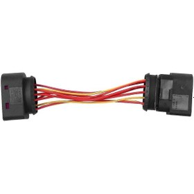 Resim Araba Hıd Xenon Ampul Adaptörü 10-14 Pin Far 1j0973835 Siyah 