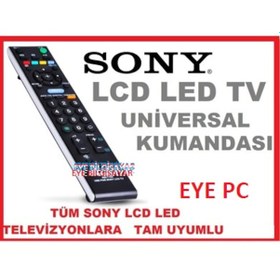 Resim Sony Led Lcd 3D Uyumlu Akıllı Kumanda Soni 