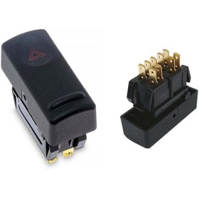 Resim allestock Renault 19 Uyumlu Flaşör Anahtarı - 9 Pin 