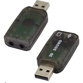 Resim Aogo USB Ses Kartı 3D Sound Tak Kullan Mic Kulaklık Mikrofon Çıkışı Masaüstü Dizüstü Harici Ses Kartı 