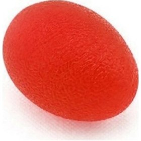 Resim Silikon Fizik içim El Egzersiz Topu Kırmızı 