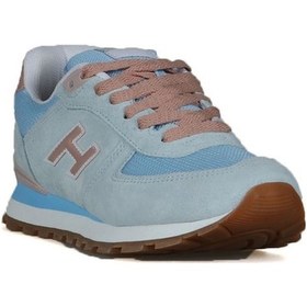 Resim Hammer Jack Hakiki Deri Santorini-Pudra Kadın Spor Ayakkabı - 545251848 