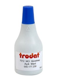 Resim Trodat 7012 A.Mavi Istampa Mürekkebi 50 Cc 