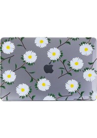 Resim Apple Uyumlu MacBook Pro Kılıf 13 İnç M1-m2, Flower01nl Type-c'li Model A2338 A2289 A2251 A1706-08 A1989 A2159 İle Yeşil Sarı 