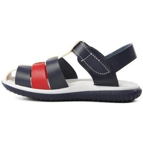 Resim Ayakmod Şng 1500-f Lacivert-beyaz-kırmızı Erkek Çocuk Sandalet 001 