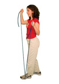 Resim Theraband Tubing Egzersiz Direnç Lastiği Seti 1.5 M 7 Renk 