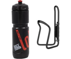 Resim Elite Super Loli 800ML Bisiklet Matara Kafes Seti Siyah 