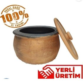 Resim Athstore Toprak Güveç 3-4 Kişilik Kahverengi 