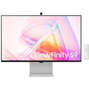 Resim Samsung 27" LS27C902PAUXUF ViewFinity S9 5K IPS Pivot WebCam Monitör 5ms Light Gray 