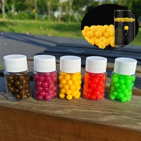 Resim 75 adet 8mm Sahte Mısır Yumuşak Yemler - Gerçekçi İmitasyon Karp Balıkçılığı Yemleri, Canlı Karışık Renkler, Yüzen Tackle ile Alabalık ve Karp Balıkçılığı, Dayanıklı ve Kokusuz Tasarım, Balıkçılık Yemleri ve Yemler, Doğal Görünüm, Gerçekçi Dokulu 