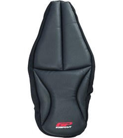 Resim GP Kompozit Honda SH 125 2024-2025 Uyumlu Fileli Motosiklet Konfor Sele Kılıfı Siyah 