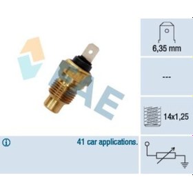 Resim FAE 31280 Hararet Musuru Em J9 R9 Master Trafic P205 P305 P405 P505 P604 0042790300 (WP882288) 