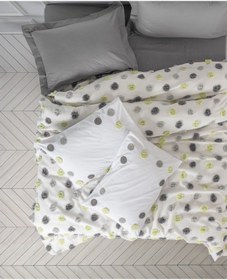 Resim Cotton Box Bonny Çift Kişilik Pike Takımı Leroy Gri 