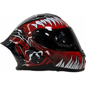 Resim Rivox R1 Venom Kapalı Kask 