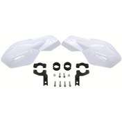 Resim Tcherchı Evrensel Koruyucu Plastik Motosiklet El Korumaları Beyaz 