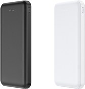 Resim Hızlı Şarj Destekli 10000 Mah Powerbank Akıllı Koruma, Micro Ve Çift Usb, Led Durum Göstergesi Siyah Siyah 
