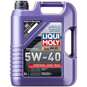 Resim Liqui Moly Synthoil High Tech Tam Sentetik 5W40 Motor Yağı 5 Lt. 