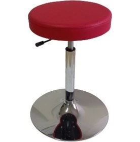 Resim Tepsi Ayaklı Lüks Metal Tabure 