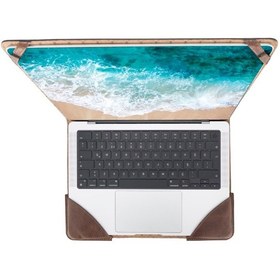 Resim Bouletta Chester Deri 13-14 inç Macbook Kılıfı TN03 Kahverengi 