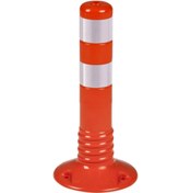 Resim Banyolove Trafik Dubası Delinatör Plastik Kırmızı 45 Cm 