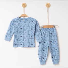 Resim Bebek Çocuk Pijama Takımı 