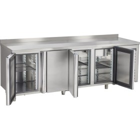 Resim Caravell G450HF-430 Endüstriyel Tezgah Tipi 4 Kapılı Dondurucu 