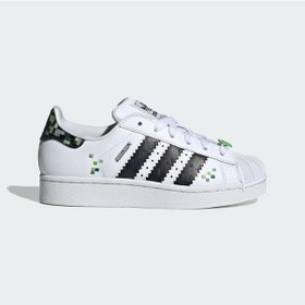 Resim Adidas Superstar Iı X Minecraft Günlük Spor Ayakkabı C-adıjq8749j10a00 Beyaz 