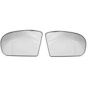 Resim Mercedes Benz W203 W211 İçin 1 Çift Sağ Ve Sol Taraf Dikiz Aynası Cam Mercek Değişimi 