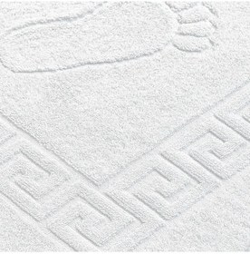 Resim Beyaz Ayak Otel Havlusu 4 Adet Pamuk 250 Gram Beyaz 