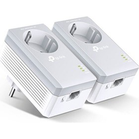 Resim TP-Link TL-PA4010P Kit AV600 AC Güç Soketli̇ Powerli̇ne Adaptör Başlangıç Kiti 