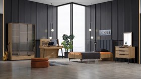 Resim Kolezyum 2 Genç Odası - '+ Komidin ve Kitaplık 