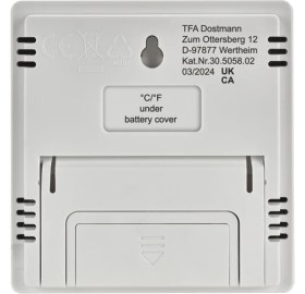 Resim Tfa 30.5058.02 Ortam Sıcaklık ve Nem Ölçer 