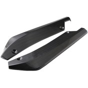 Resim Maiyame Evrensel Abs Arka Tampon Splitter - Karbon Fiber Desenli Spor Görünüm 