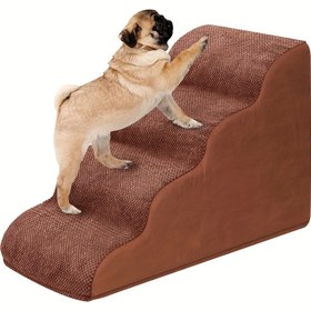 Resim Köpek Rampaları, Köpek Merdivenleri Merdivenleri Koltuk, En İyi Yaralı Köpekler, Yaşlı Köpekler Kediler için 