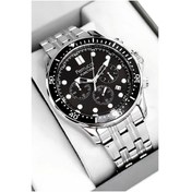 Resim Ferrucci Function Erkek Kol Saati Gümüş-siyah Çelik Kordon 3atm Suya Dayanıklı Sdfer095 Gümüş - Siyah 