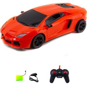 Resim 1:16 Ölçek Uzaktan Kumandalı Araba Lamborghini Işıklı Şarjlı 