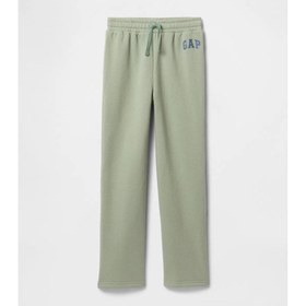 Resim Gap Erkek Çocuk Logo Relaxed Fleece Jogger Eşofman Altı Yeşil - Yeşil / XL (12 Yaş) 