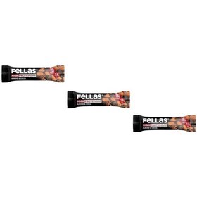 Resim Fellas Yüksek Protein Bar - Bademli Ve Kakaolu 45g 3 Adet 