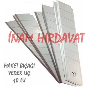 Resim Maket Bıçak Yedek Uç 10 Adet 