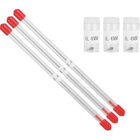 Resim Geeroyoo 0.4mm Ince Sprey Fırça İğne Ve Uç Takımı - 3 Adet Set, Paslanmaz Çelik + Plastik Malzeme, Kolay Kurulum, Farklı İhtiyaçlar İçin Uygun 