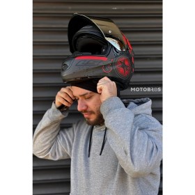 Resim Motobros Kask Bonesi Yazlık Balaklava Motorcu Buff Maske Kask Bere Güvenlik ve Konfor İçin İdeal 