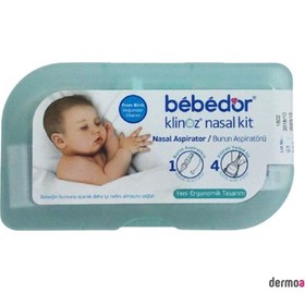 Resim Bebedor Klinoz Burun Aspiratörü + Filtreli Yedek Uç 4'lü Kod:563 
