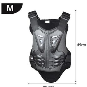 Resim Trendooze Zırhı Yetişkin Yelek Vücut Sürüş Siyah Sırt Motosiklet Motokros Koruyucu Koruma Jms Göğüs Dişli Açık Jm 