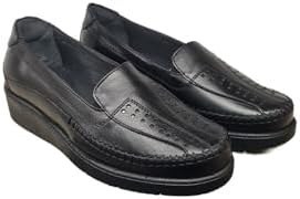 Resim Öztürk Napa Shoes Kadın Hakiki Deri Sıkıştırılmış Köpük Taban Rahat Ultra Hafif Günlük Dolgu Topuk Ayakkabı PRA-12844495-733425 